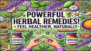 Remedios Herbales Naturales para Afecciones Comunes | ¡Cura de Forma Natural! 🌿