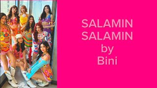 Salamin Salamin by Bini - Karaoke