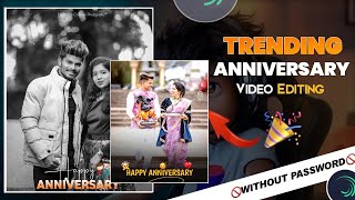 Marriage anniversary video editing alight motion | happy anniversary status editing alight motion