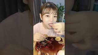 ASMR Eating, Eating Shrimp and Prawn