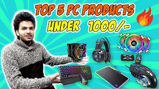 Top 5 PC Products Under 1000 | Best PC Products Under 1000 | PC Peripherals Under 1K [HINDI] NDRTech