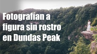 Fotografían a figura sin rostro en Dundas Peak