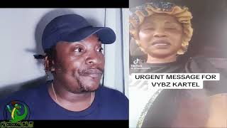 Woman Send Serious Message To Vybz Kartel To Give His Life To Gad!!!