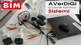 Bim - AverDigi AHD kamera - Güvenlik Kamera Sistemi