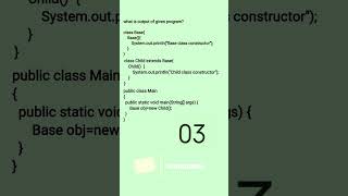 Mcq for placement | #shorts #youtubeshorts #java