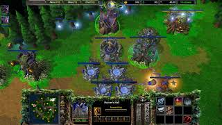 Warcraft III Reforged Beta  Multiplayer Gameplay,  Demon hunter 1vs1, 1080p