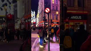 Ramadan Lighting in London Leicester Square April 2023