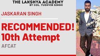 10th Attempt recommended | afsb interview | Jaskaran Singh