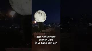 La Luna Sky Bar Sihanoukville Sept 2024 @lalunaskybarshv #dinnerdate #skybar #shortvideo