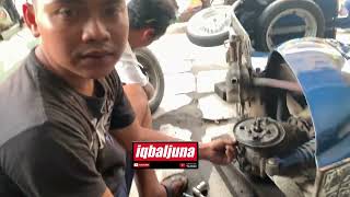 Vespa Special Istimewa | Rem Blong Ganti Kampas Rem