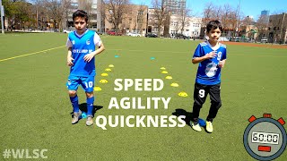 Speed, Agility, Quickness. Improve your Speed, Agility and Quickness with these simple Drills!