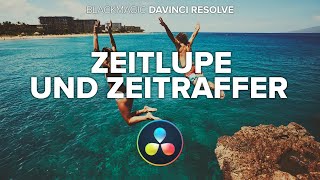 DaVinci Resolve - Zeitlupe und Zeitraffer | Retime-Optionen erklärt