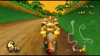 Mario Kart Wii - Bowser - 150cc Leaf Cup - Torpedo マリオカートWii - クッパ - 150cc リーフカップ - ワイルドスピア