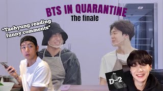 bts на карантине - финал