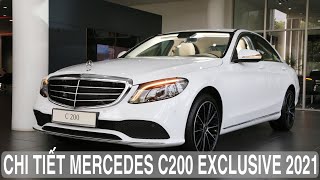 Chi tiết Mercedes C200 Exclusive 2021| chiếc xe được ưu ái từ Mercedes