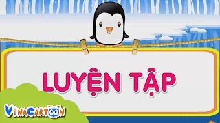 [Vinacartoon] Luyên Tập Phép Cộng: 8 + 5, 28 + 5, 38 + 5