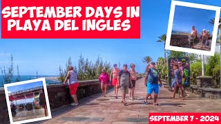 Gran Canaria🌴SEPTEMBER DAYS IN PLAYA DEL INGLES - 2024