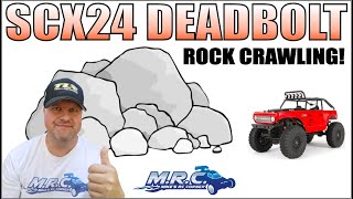 Axial SCX24 Deadbolt Rock Crawling! EP#553