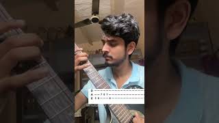 Best Finger Exercise On guitar | Bollywood Riff | Guitar Lesson | Shubham Srivastava