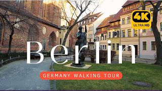 4K Walking Tour of Berlin's Old Town | Exploring Nikolaiviertel 🏰