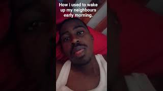 Don't do this!!!The human alarm 😂😂.