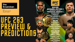 UFC 263 | Preview & Predictions | The Breakdown