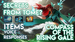 ACQUIRING ITEMS - Compass of the Rising Gale - Windranger Arcana's Voice Responses/Voice Lines