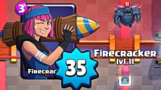 CAN LVL 35 FIRECRACKER SAVE TOWER FROM PEKKA?