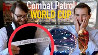 We made 40k COMBAT PATROL tournament! | official draw