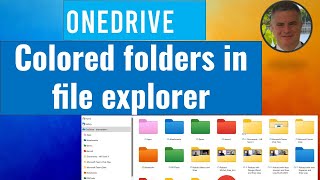 OneDrive colored folders in File Explorer