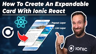 How to Create an Expandable Card Using IONIC REACT