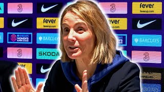 Sonia Bompastor post-match press conference | Chelsea Women 2-0 Manchester City Women