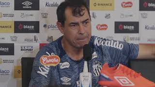 COLETIVA DE FÁBIO CARILLE - CEARÁ 0 X 1 SANTOS - CAMPEONATO BRASILEIRO SÉRIE B