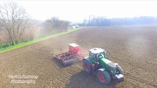 Fendt 939 Vario - Horsch Drill - Pea Drilling - Plant Later Farms