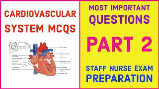 Nursing important questions of cardiovascular system part 2