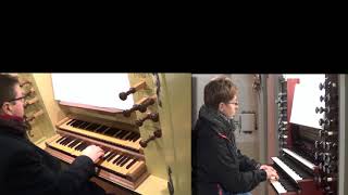 BACH - 147. Cantata - for Two Organs - JESUS BLEIBET MEINE FREUDE