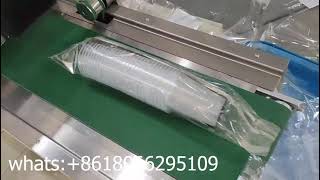 Single row plastic CUP PACKING MACHINE ,एकल पंक्ति प्लास्टिक CUP पैकिंग मशीन,