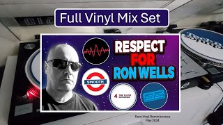 Full Vinyl Mix Set - A Tribute To Ron Wells (aka Jack Smooth)