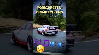 ++ RALLY PORSCHE 911&RENAULT CLIO 16V 🥱🎶😅