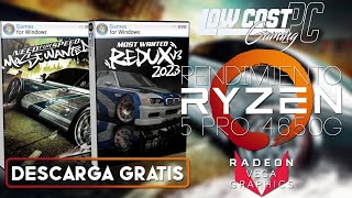 Need For Speed Most Wanted REDUX v3 (2023) DESCARGA [FPS TEST 720P] - Ryzen 5 Pro 4650g - 16Gb Ram