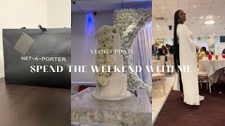 SPEND THE WEEKEND WITH ME | WEDDINGS, SHOPPING AND OUTFIT CRISIS | SIMPLE YET STYLISH | WEEKEND VLOG