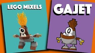 LEGO  Mixels  -  Gajet  -  Stop Motion Build