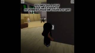 pov moi qui a peur que mes parents reviennent me couper le wifi