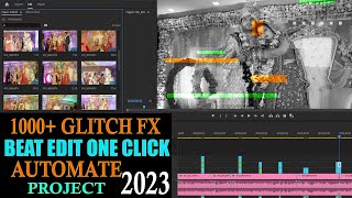 GLITCH FX USE IN PREMIERE PRO | PREMIERE PRO AUTOMATE PROJECT | MANOJ VIDEO MIXING