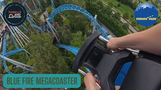 Blue Fire Megacoaster On-Ride POV | Europa Park