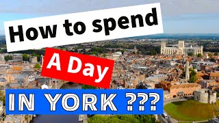 Exploring 𝐘𝐨𝐫𝐤 in a Day: Top Attractions & Hidden Gems in North Yorkshire!