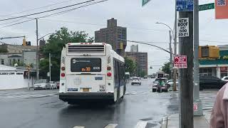 MTA Loan: 2011 NovaBus LFS Diesel #8005 on the Bx30 to Pelham Parkway