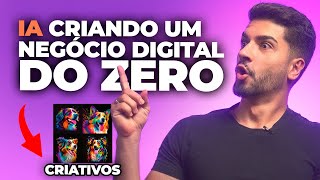 ChatGPT e Midjourney Criaram Um Negócio Digital do ZERO Pra Mim