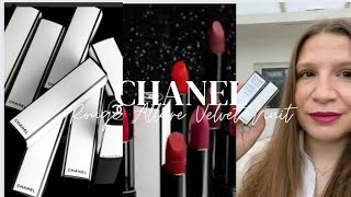 NEW CHANEL ROUGE ALLURE VELVET NUIT BLANCHE LIMITED EDITION LIPSTICKS