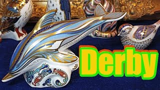 Royal Crown Derby. Дельфин.Статуэтка.Англия.Фарфор